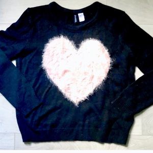 Furry Heart H&M Cozy Sweater